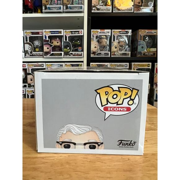 VAULTED EXCLUSIVE Colonel Sanders Funko Pop #04 KFC Kentucky Fried Chicken Food - Picture 5 of 6